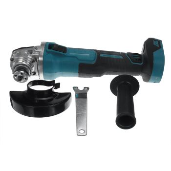 Amoladora Angular Eléctrica Inalámbrica Brushless Drillpro M10 de 125mm para Corte con Batería Mak 18V