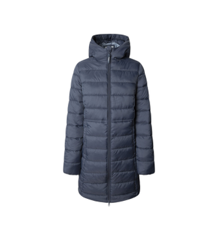 Pepe Jeans para mujer. PL4024372 Abrigo Sally Long marino (XS), Casual, Poliamida