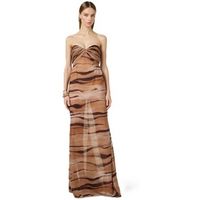 elisabetta franchi vestido largo abr5562e2-470 para mujer