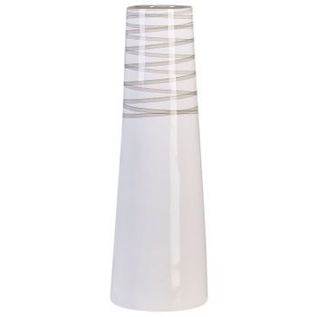 Jarrón Florero Decorativo Terracota Blanca Elegante Moderno Tarragona