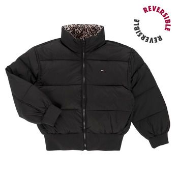 Tommy Hilfiger Abrigo de plumas REVERSIBLE PUFFER BOMBER para niña