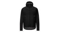 chaqueta cortaviento gore wear fernflow negro para hombre