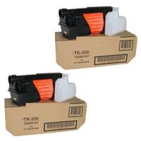 original multipack kyocera fs-4000d printer toner cartridges 2 pack -1t02ga0euc