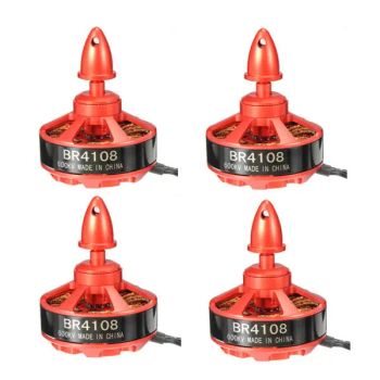 4X Racerstar Racing Edition 4108 BR4108 600KV 4-6S Motor Brushless para 500 550 600 RC Drone Carreras de FPV