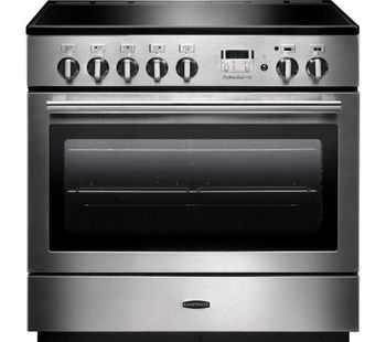 RANGEMASTER Professional FX 90 Induction Range Cooker - Stainless Steel & Chrome, Stainless Steel