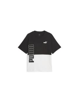 Camiseta Puma Power Colorblock Mujer