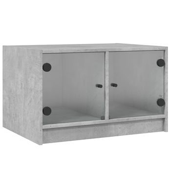 Mesa De Centro 50x68x42 Cm Madera - Gris