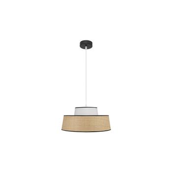 FABRILAMP Colgante regulable modelo Jia 1luz Natural/blanco