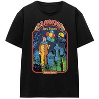 steven rhodes camiseta clowns are funny para mujer