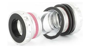 Div juego de pedalier first components  div shimano race face   68 73mm plata