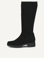 caprice boots black made of textiles with block heel size 405
