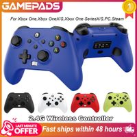 control inalambrico 24g para xbox oneslimseries sx consola pc joystick con giroscopio de 6 ejes y funcion turbo