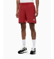 ea7 para hombre 7m001529af21059 shorts tennis pro rojo l casual deportivo poliamida