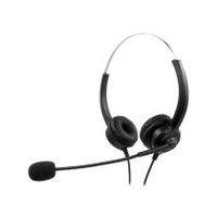 auricular mediarange biaural diadema con microfono cable 2 m