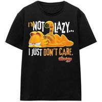 garfield tops y camisetas not lazy para mujer