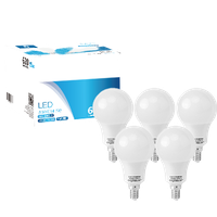 aigostar - bombilla led a60 casquillo e14 7w luz fria 6400k angulo 280 595 lumenes - caja de 5 unidades