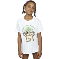 disney camiseta the mandalorian small but mighty para nina
