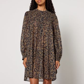 Marant Etoile Danael Chiffon Mini Dress - UK 12