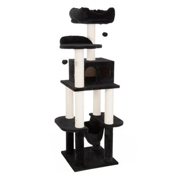 La Digue III Cat Tree - Black