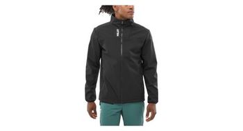 Chaqueta softshell mijo seneca shield negro  hombre
