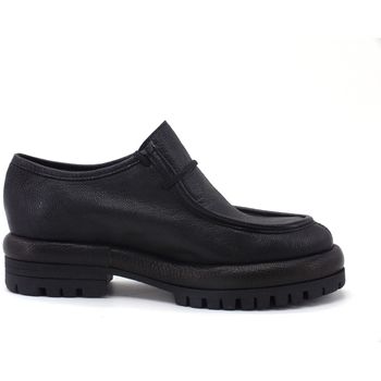 Paola Ferri Mocasines Stringata Donna Nero D7340 para mujer