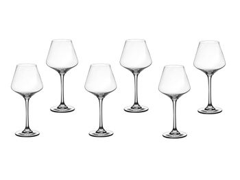 Copas de vino ø8,4cm - 6 piezas - transparente