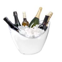 cubitera blanca para 6 botellas