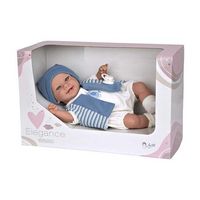 muneca elegance 35 cm babyto azul cmecanismo risa try me