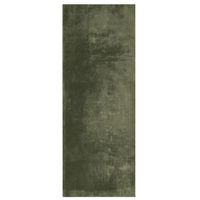 alfombra pelo corto suave lavable huarte verde bosque 80x200 cm vidaxl