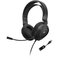 auriculares corsair hs35 surround v2 con cable usb circumaurales gaming 71 negro