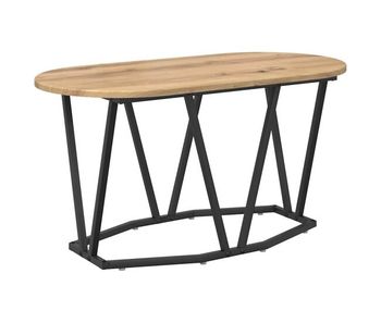 Mesa de café - mesa de centro - mesa baja roble artesanal 80 x 40 x 40.5 cm