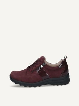 CAPRICE Low shoes, red, made of Leather, Size 38