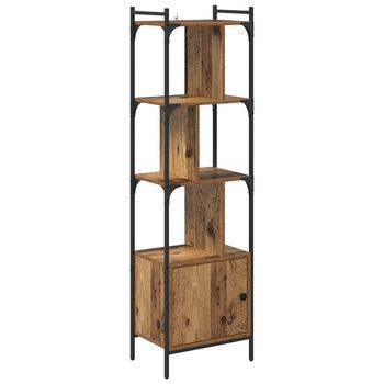 Estantería 6 Niveles 44,5 X 30 X 154,5 Cm Madera De Ingeniería Vidaxl
