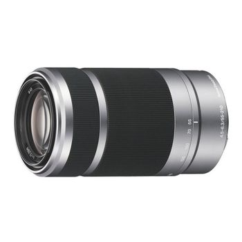 Sony SEL55210 Objetivo E 55-210mm F4.5-6.3 OSS Tipo E Plata