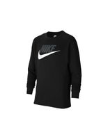 sudadera nike sportswear club fleece boys black