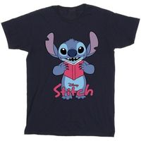 disney camiseta reading standing para hombre