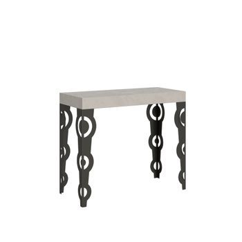 Mesa Consola Extensible Karamay Pequeña De Cachemira Premium (90 X 40/196 Cm)
