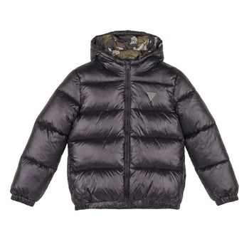Guess Abrigo de plumas POLYESTER HOODED LS PUFFER JACKET para niño