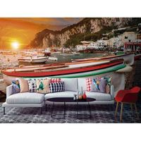 fotomural vinilo pesquero sur italia 350 x 250 cm
