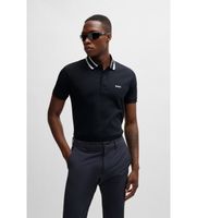 boss para hombre 50525172 polo paule marino l casual algodon manga corta