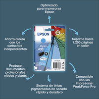 epson singlepack cyan 406xl durabrite ultra ink