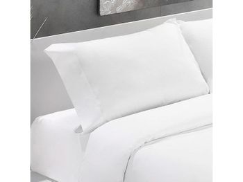 Funda almohada lisa manterol percal 200 hilos
