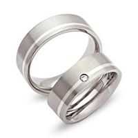 anillos de boda anillos de amistad de acero inoxidable 7mm grabado