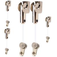ganchos para colgar - cuelga rm nylon tps90  hasta 15 kg  giro 90 adaptable  nylon 18 mm y 2 m largo  regulable  incluye tornillo y taco 5