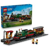 lego city tren de vapor clasico juguete de construccion 7 anos - 60511