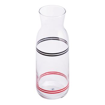 Botella de agua de cristal transparente 30x10x10cm