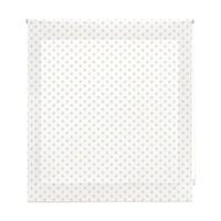 estor enrollable infantil - estor infantil tamano 150x180 - estor enrollable color blanco con estrellas beig  blindecor