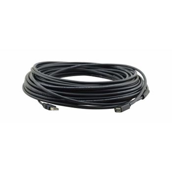 Cable Extensor USB 2.0 Kramer CA-UAM/UAF-65 19,5 m Negro
