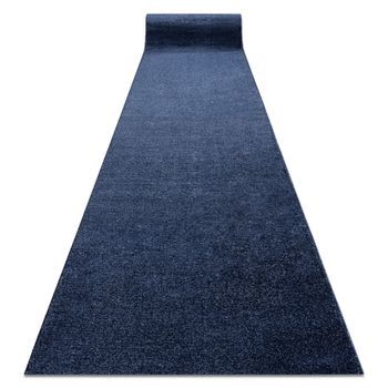 Corredor Softy Llanura Color Sólido Azul Oscuro 80cm 80x170 Cm
