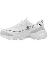 de skechers zapatillas mujer modelo dlites - new heat color blanco wbk